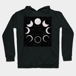 Moon phases Hoodie